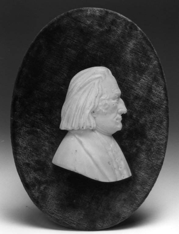 Ritratto di Franz Liszt (rilievo) - ambito tedesco (?) (seconda met&agrave; sec.